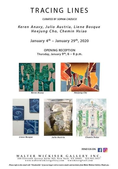 Tracing Lines - Walter Wickiser Gallery