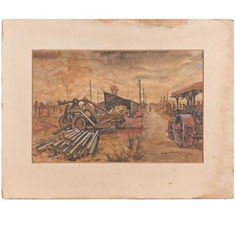 Construction Halted at Le Havre - Mimi Korach Lesser