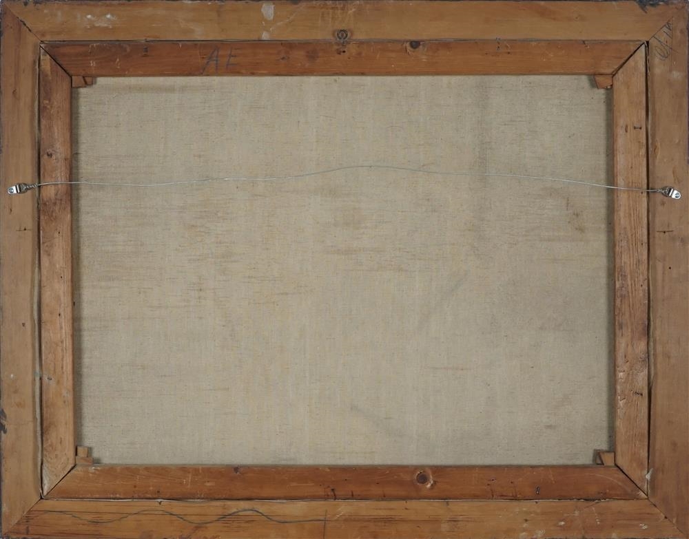 Artwork by H. Martens, Dutch Country Scene with River, Made of oil on canvas