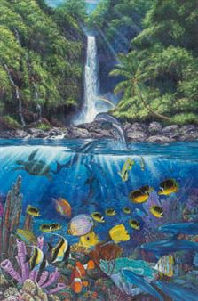 クリスチャン・リース・ラッセン　\"ETERNAL RAINBOW SEA IT\" ETERNAL RAINBOW SEA II | クリスチャン・ラッセン | アート