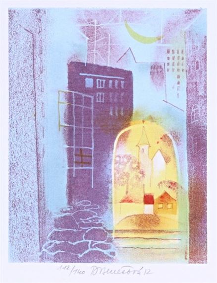 Ztichlé město by Daniela Benešová, 2012