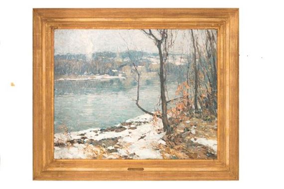 River at New Hope by John Fulton Folinsbee, 1923