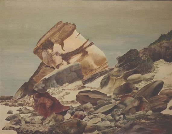 Sombrero Island, Masbate by Rodolfo Ragodon, 1973