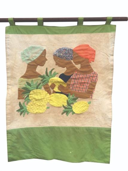 Three Women with Pineapples