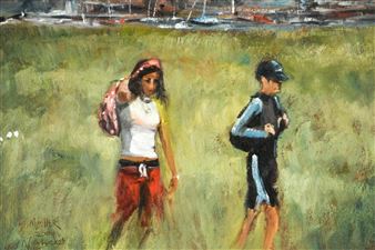 "Beach Walk" - Stan Moeller