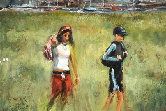 "Beach Walk" by Stan Moeller, 2004