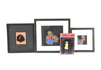 OUTSIDER ART GROUPING - Linda St. John