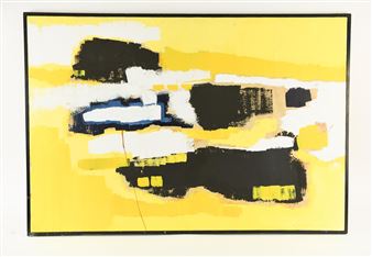 Yellow Structure - Louise Bradley
