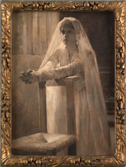 Portrait of Mrs. J. Carroll Beckwith by Henry Siddons Mowbray