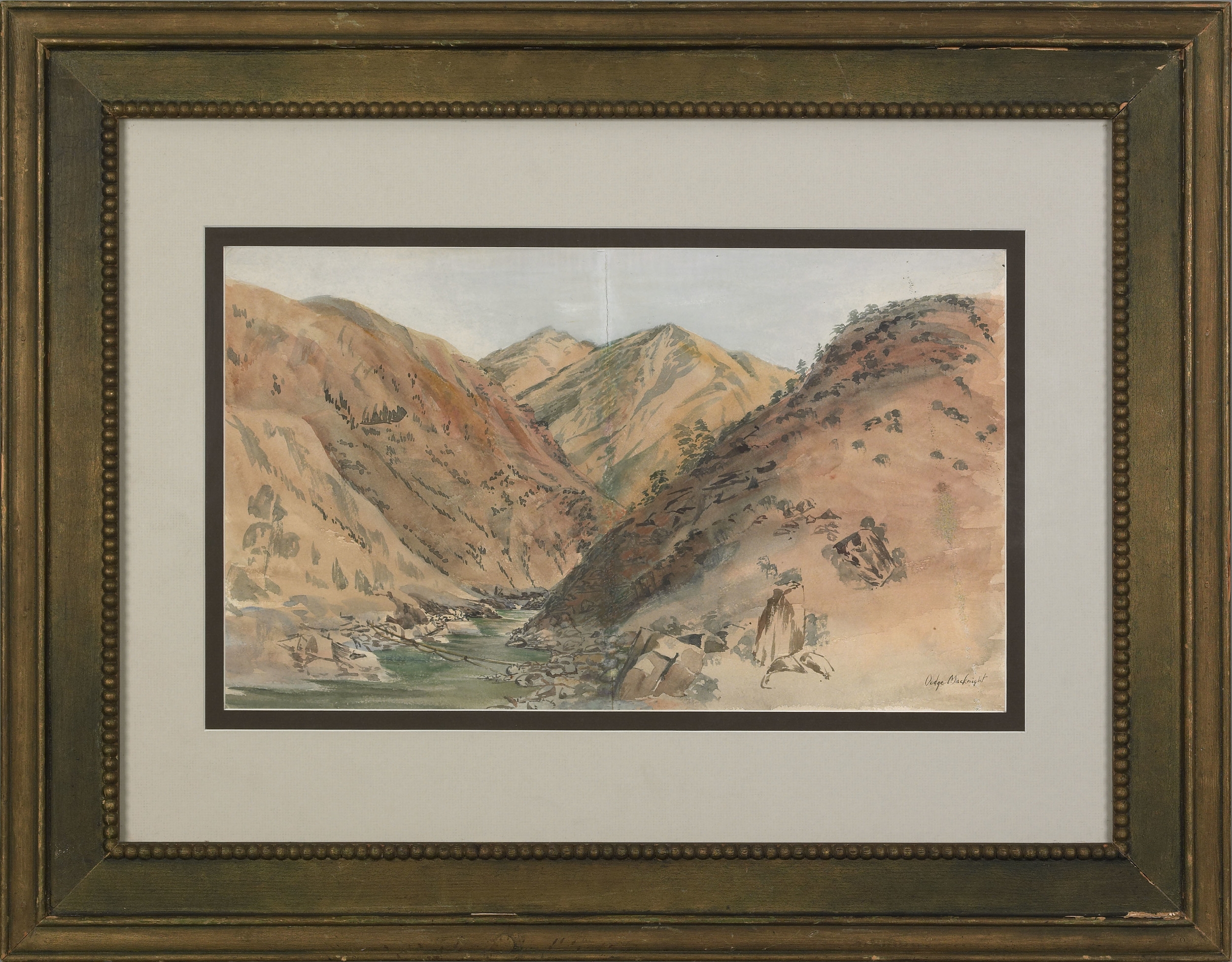Dodge Macknight | Western Landscape | MutualArt