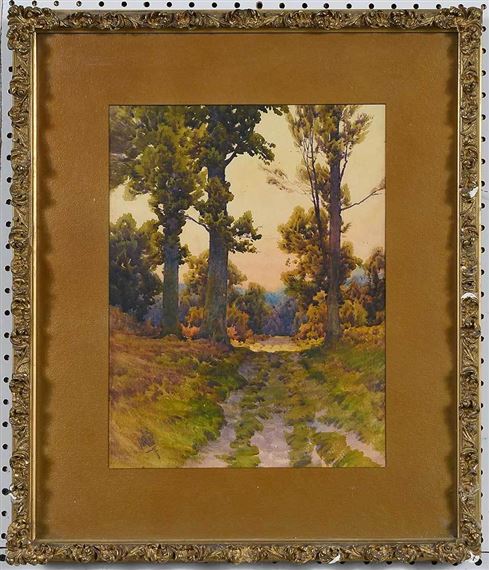 Track through a Forest by Hezekiah Anthony Dyer