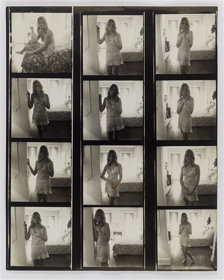Five Works: Contact Sheets of Carlotta Berger by Diane Arbus, Diane Arbus