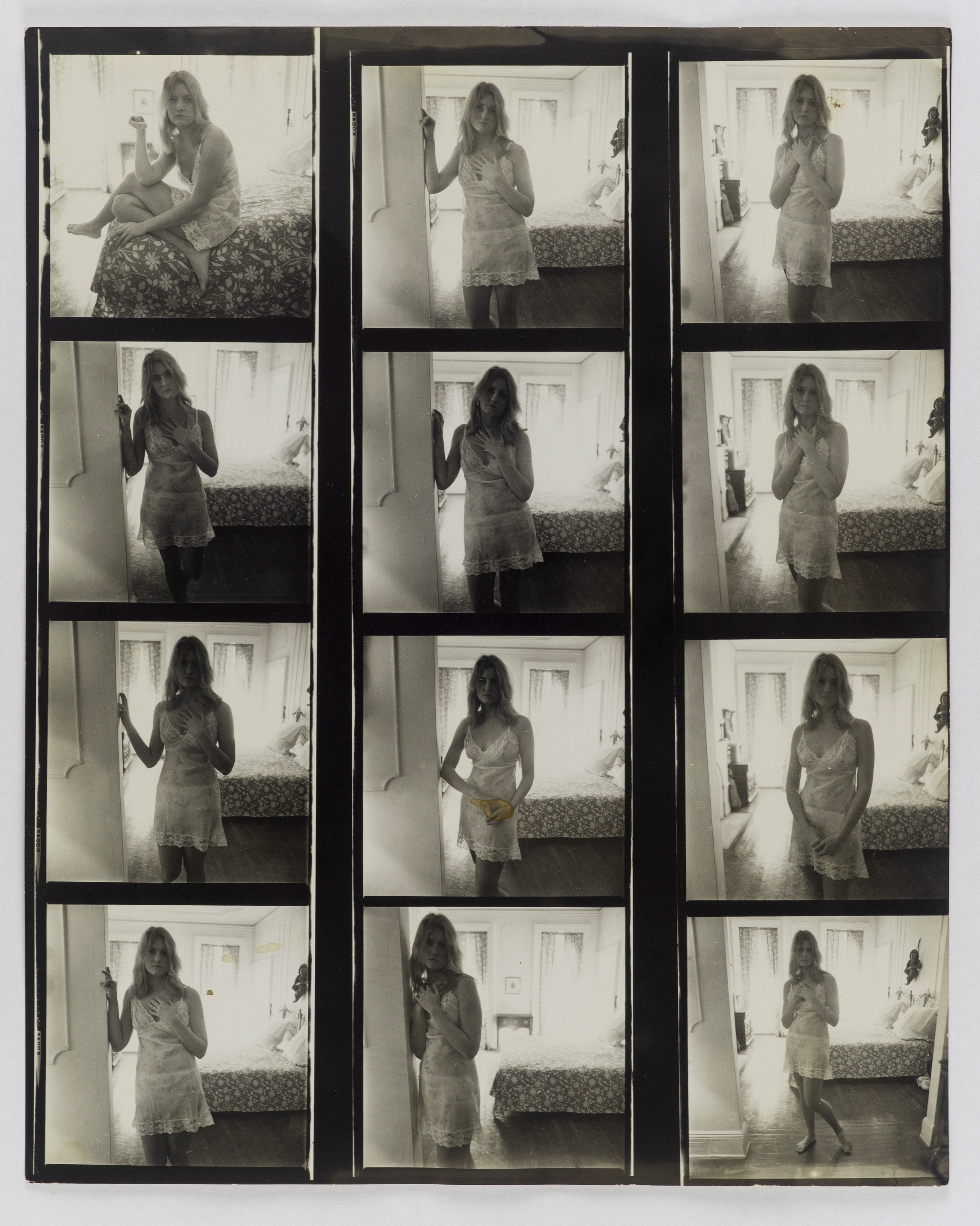 Artwork by Diane Arbus, Five Works: Contact Sheets of Carlotta Berger