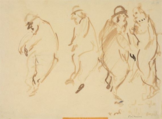 LOTTO DI CINQUE OPERE SU CARTA