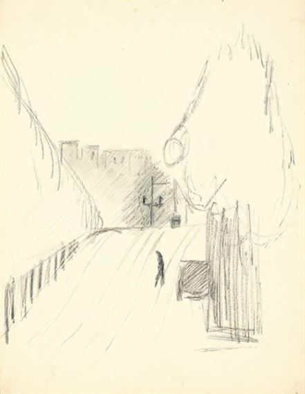 LOTTO DI QUATTRO OPERE SU CARTA by Filippo de Pisis