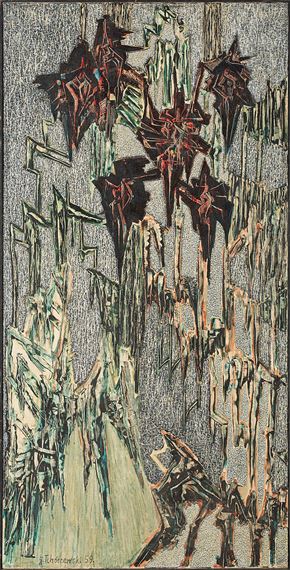 OBRAZ Z. 6 by Jerzy Tchórzewski, 1959