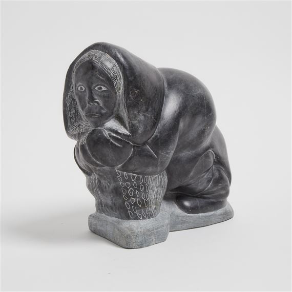 CROUCHING WOMAN by Markusi Kuanana