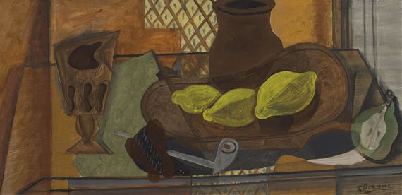 Georges Braque | NATURE MORTE (AU COUTEAU) (1927) | MutualArt