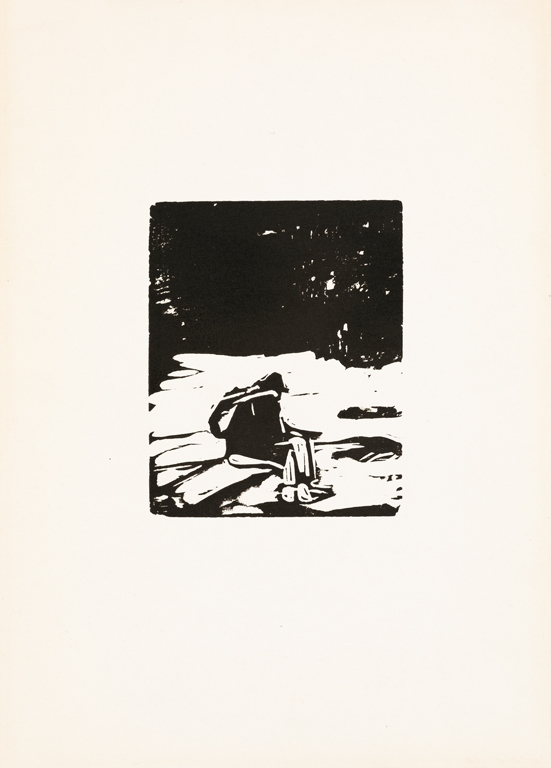 Viandante sulla panchina by Lorenzo Viani, 1910-1915