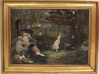 LA SORTIE AU BOIS - Pauline Delacroix-Garnier