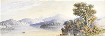 A lakeland scene - William Robert Earl