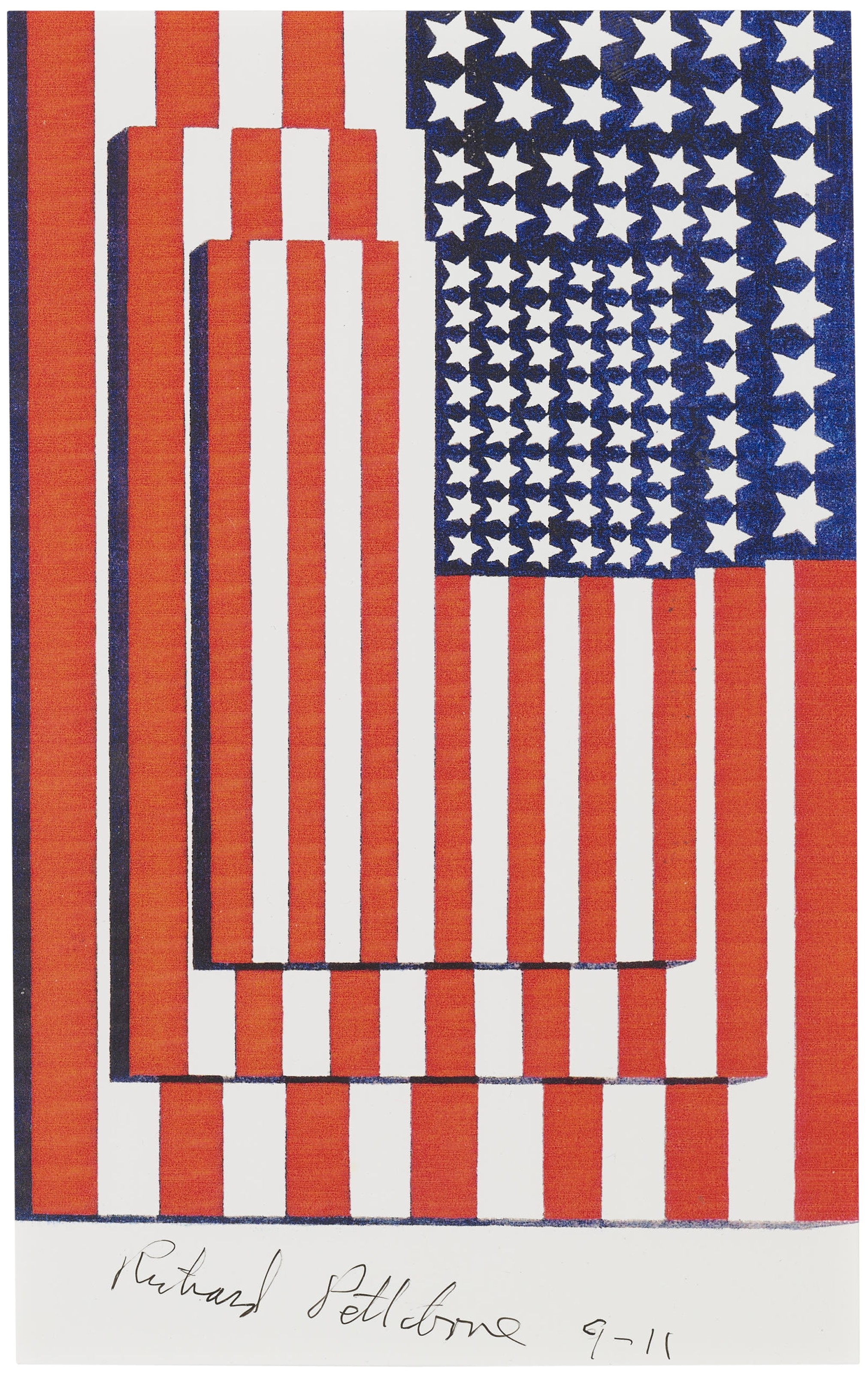 Jasper Johns Three Flags 1958