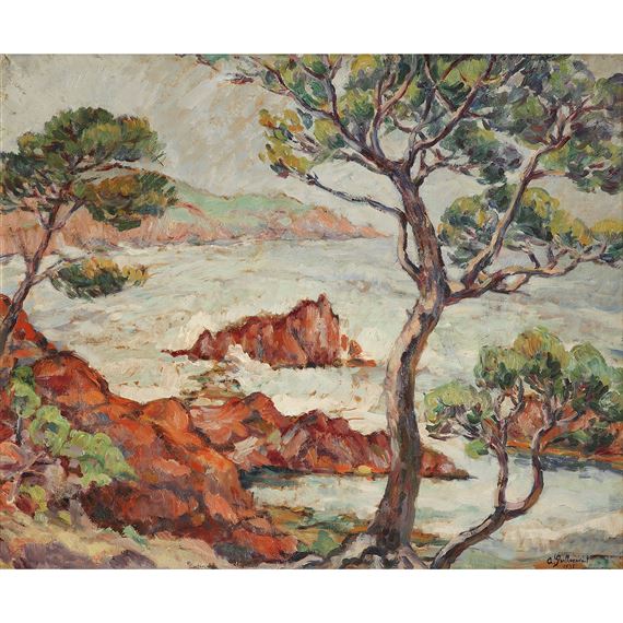 Le Trayas by Armand Guillaumin II, 1938