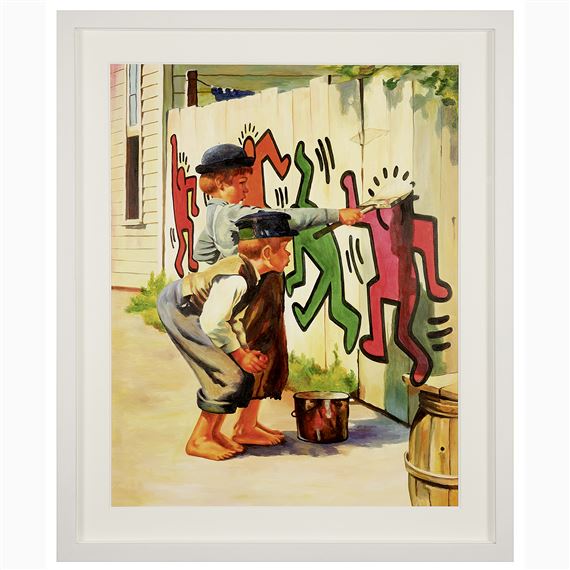 Gully | ROCKWELL MEETS KEITH HARING 1 (2014) | MutualArt