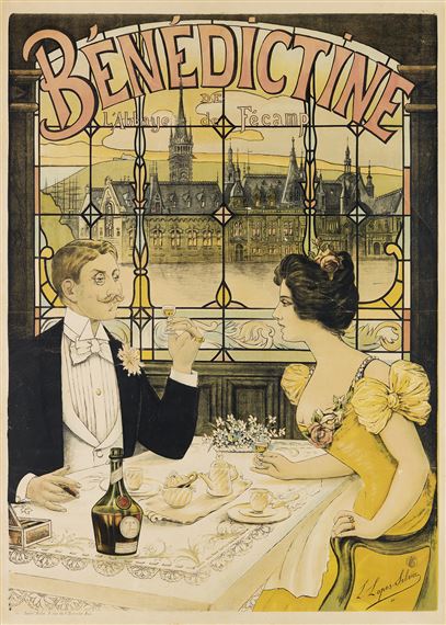 BÉNÉDICTINE. . by Lucien Lopez Silva, 1898
