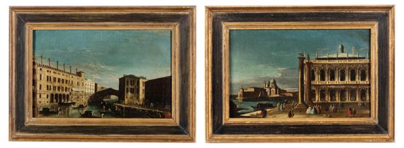 Two Works: Venezia by Canaletto, 18th Century
