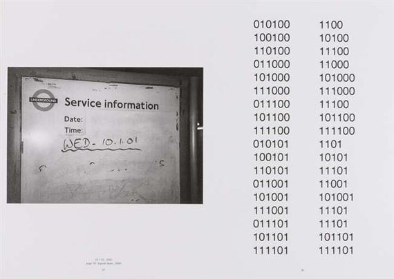 Kalendar by Wolfgang Tillmans, 2001