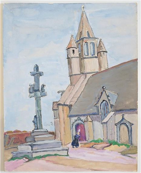 "Saint Guénolé, Chapelle Notre-Dame de la Joie" by Mary Antoinette Amennecier