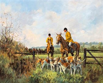 Berkeley Hunt, Near Berkeley Deer Park - Peter Donnithorne