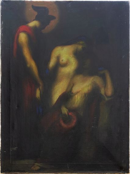 Abschied der Proserpina by Adolf Frey-Moock