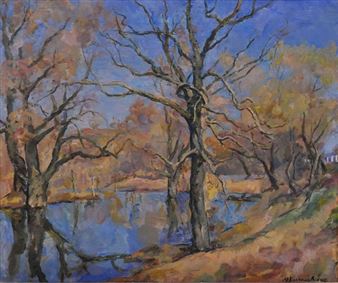 Herbstlicher Garten - Mikhail Petrovic Konchalovsky