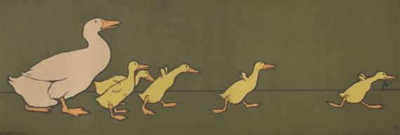 Mother Duck by Cecil Aldin