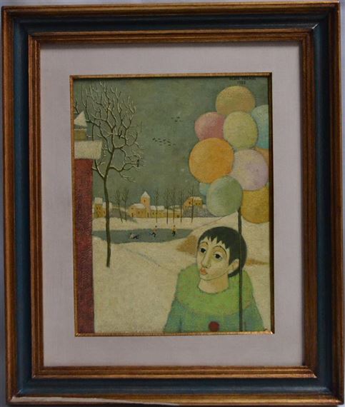 DES BALLONS DANS LA NEIGE by Alain Thomas, 1966