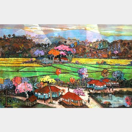 Landscape by M. Daeng, 2017