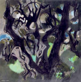 Les oliviers sombres - Francois Bret