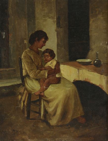 Mother with Child by Donatus Buongiorno