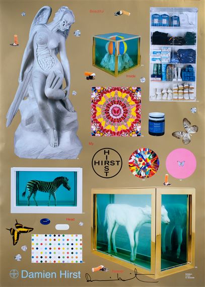Beautiful Inside/ダミアン ハースト/ポスター Beautiful Inside/ダミアン ハースト/ポスター