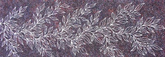 Bush Leaves by Annie Nelson, 2019