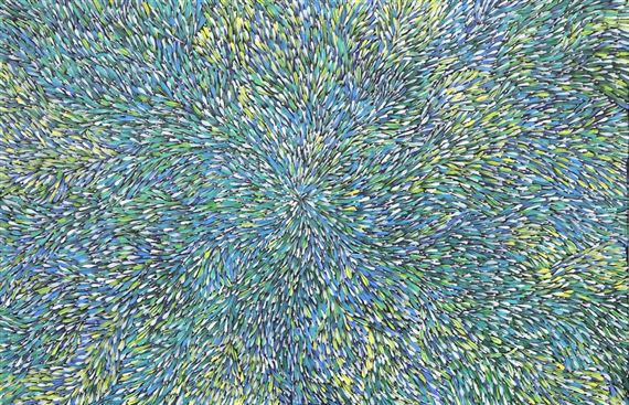 Bush Leaves by Helen Rubuntja, 2019