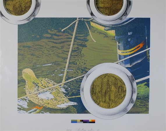 Mappenwerk: Paysage by Hugo Schumacher, 1975