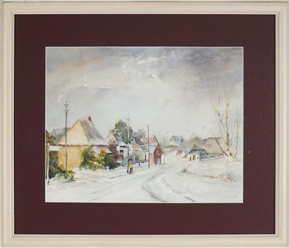 Snow at Forbes Road, Orange by Lilla Lowe