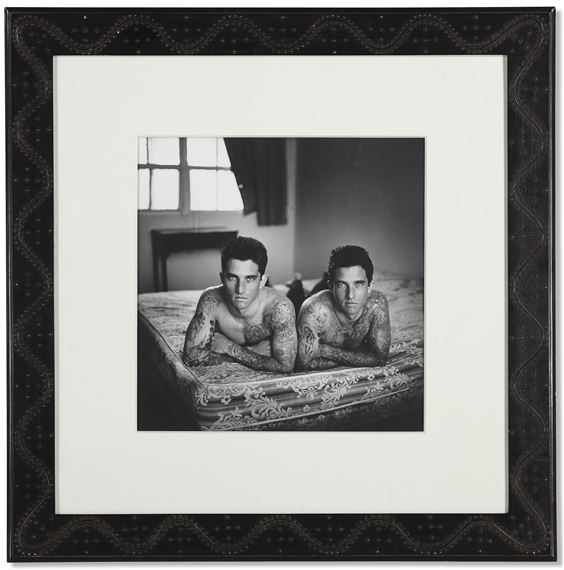 Tattooed Twins, San Diego, 1989 by Ken Probst, 1989, 1997