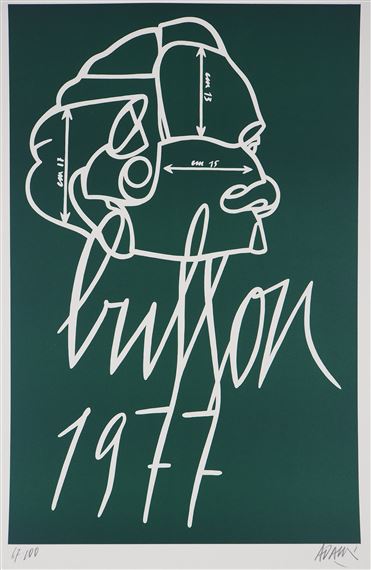 Valerio Adamiヴァレリオ・アダミPortrait Dissimulé Valerio Adami | Portrait dissimulé (1977) | MutualArt