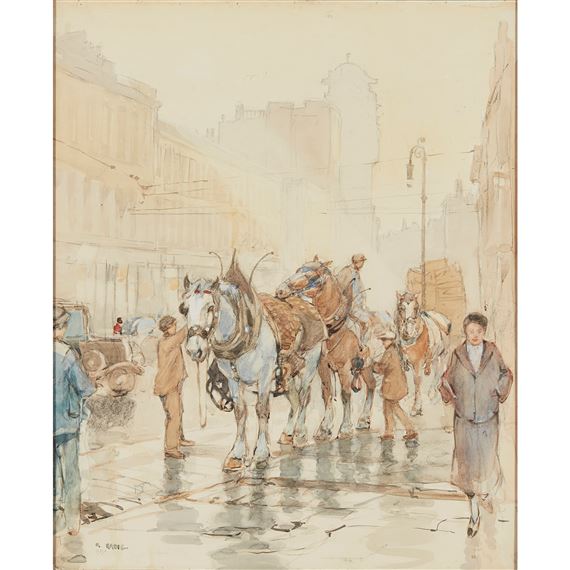 TRACE HORSES by Robert Eadie