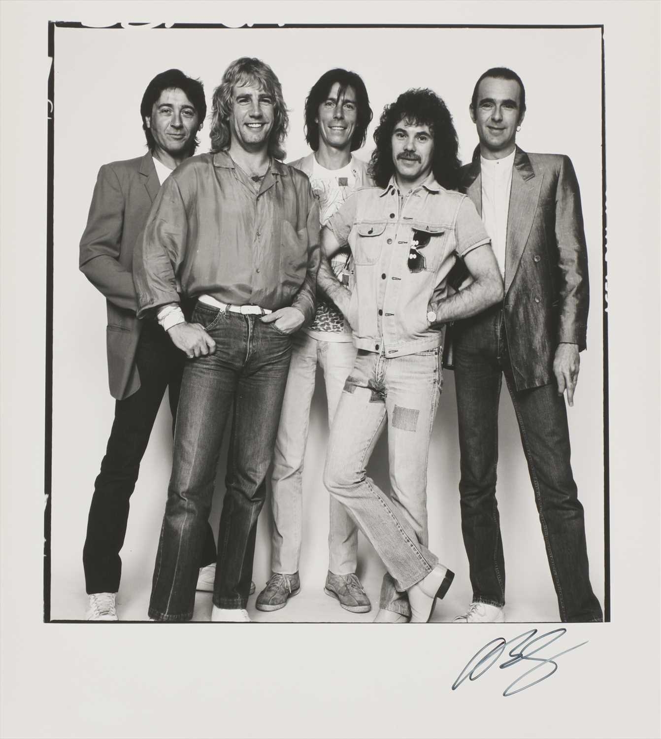 David Bailey STATUS QUO, LIVE AID 13TH JULY 1985 MutualArt