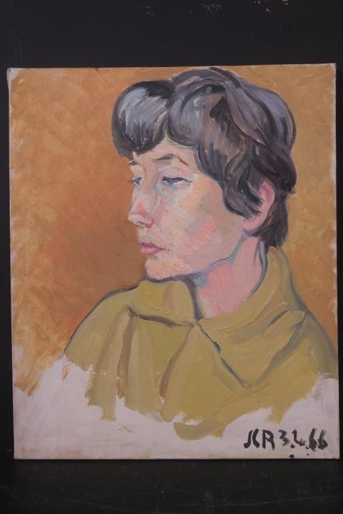 Joseph Charlotte Rousseau | Portrait de femme (1966) | MutualArt